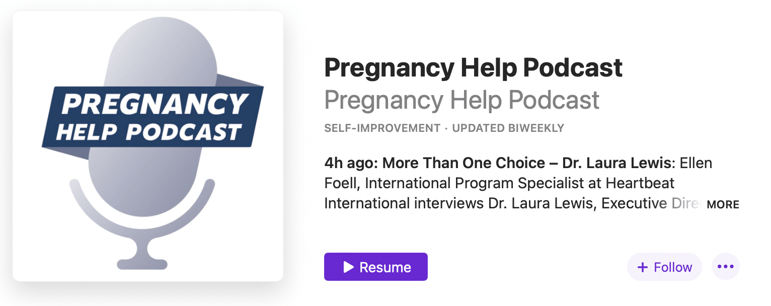 Pregnancy Help Podcast